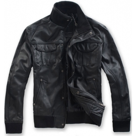 Men Fashion Leather Jacket