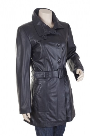 Women Fashion Leather Coats