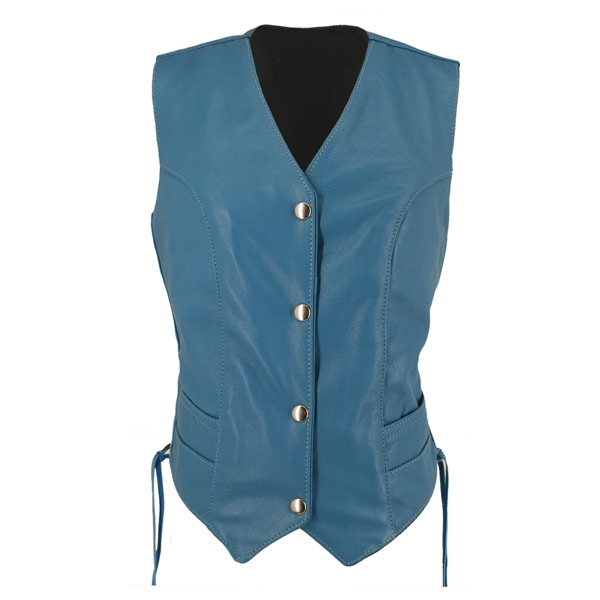 Women Fashion Leather Vests