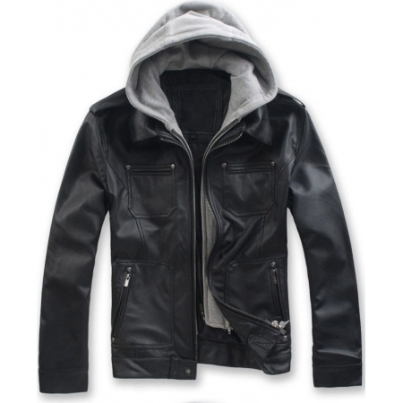 Men Fashion Leather Jacket